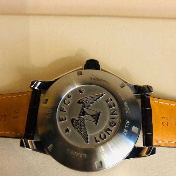 Longines Admiral GMT Watch L36684560-NEW - Picture 5 of 8